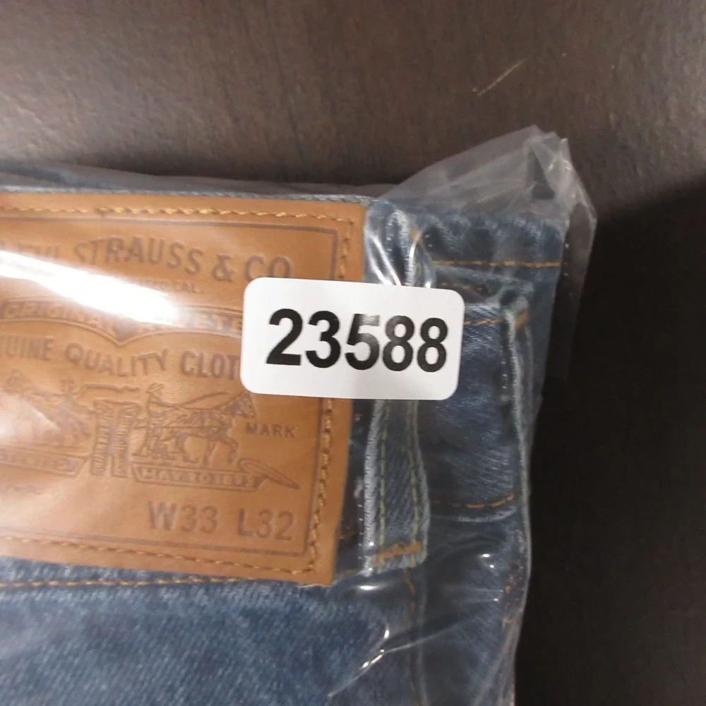 Levis Jeans Mens 33x32 Blue 517 Bootcut Western Cowboy Rodeo Ranch Denim Pants